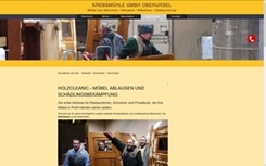 Die HolzCleanic in der Krebsmühle