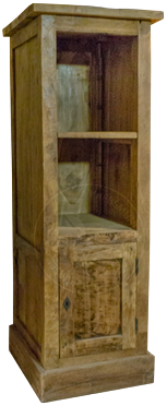Hochkommode Teak Vollholz