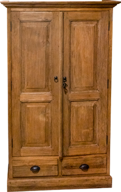Kleiderschrank Teak klassiches Design