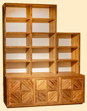 Regalwand Teak Typ 1
