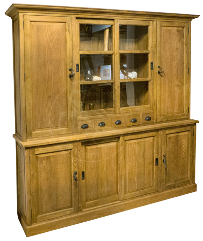 Großer Küchenschrank ausTeakholz