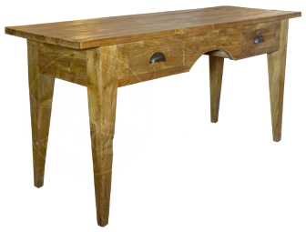 Wandtisch Tulis 150cm mit zwei Schubladen