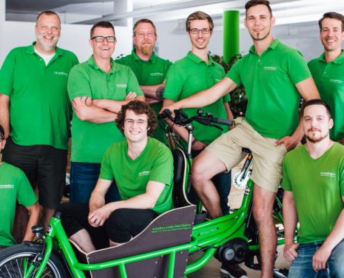 Das Team der e-motion e-Bike Welt Frankfurt