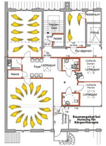 Grundriss Seminarräume 2