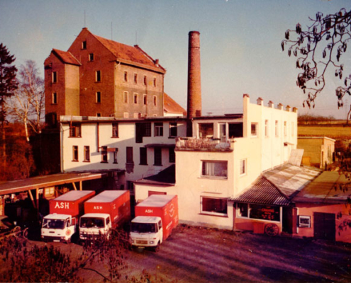 Ansicht der Krebsmühle vom Innenhof 1978