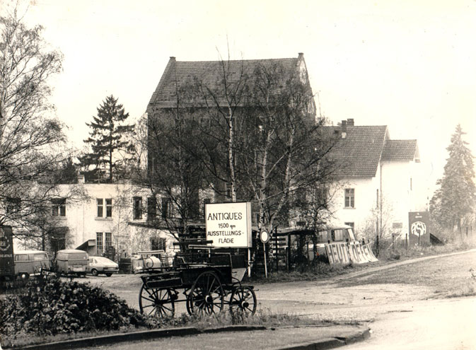 Ansicht der Einfahrt zur Krebsmühle 1979